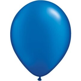 Qualatex Pearl Sapphire Blue Latex Balloons 100 Count by Qualatex