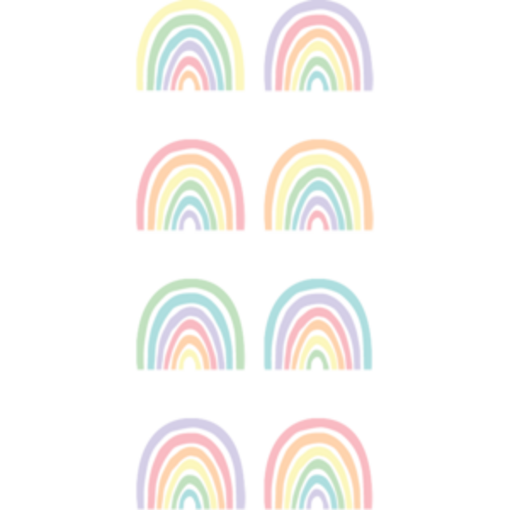 Teacher Created Resources Pastel Pop Rainbows Mini Stickers [TCR8424]
