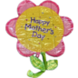 Happy Mother's Day Chatterbox Flower Shaped 36 Inch Foil Mylar Balloon