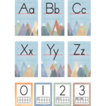 Teacher Created Resources Moving Mountains Alphabet Bulletin Board [TCR9170]