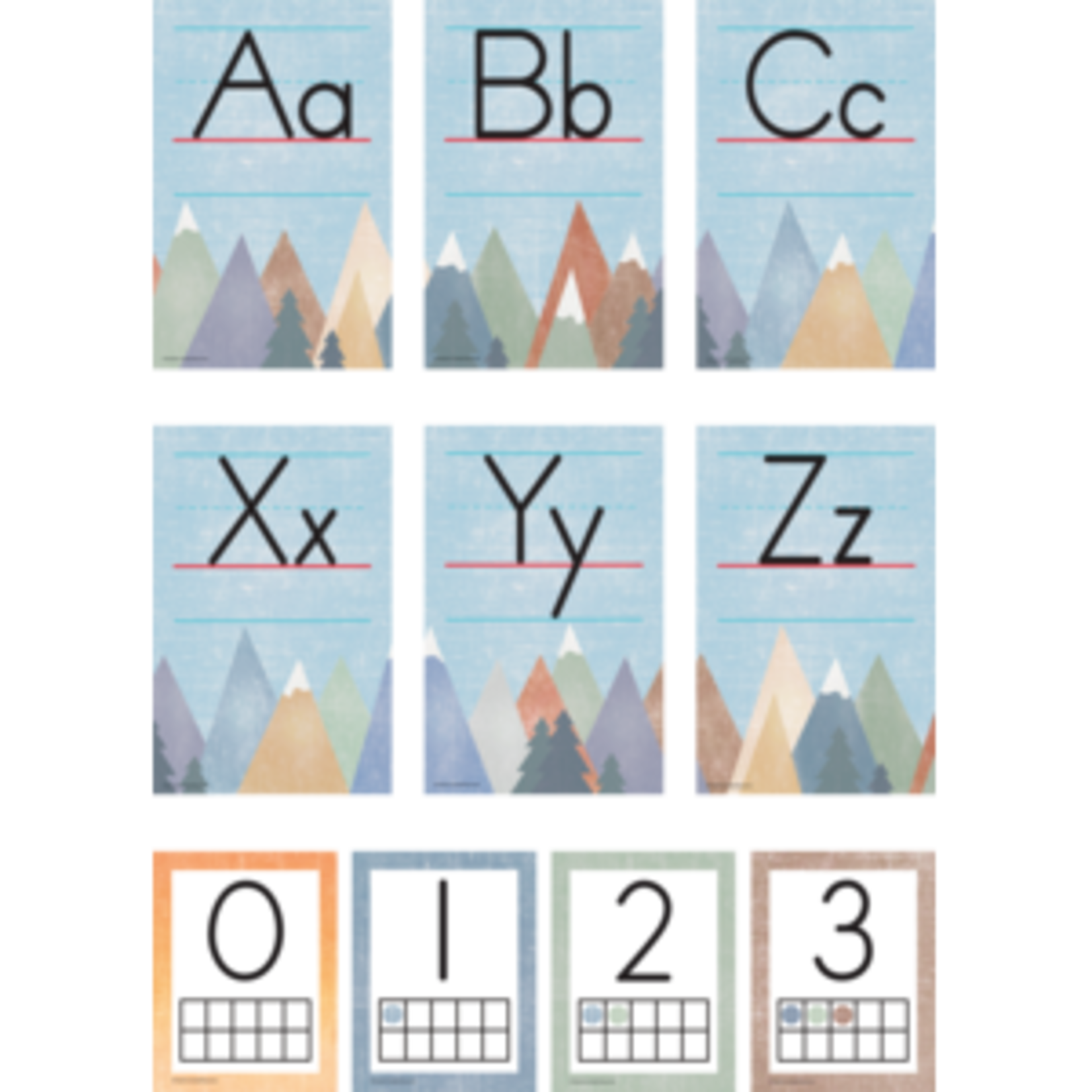 Teacher Created Resources Moving Mountains Alphabet Bulletin Board [TCR9170]