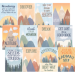 Teacher Created Resources Moving Mountains Small Poster Pack (9172) [TCR7392]