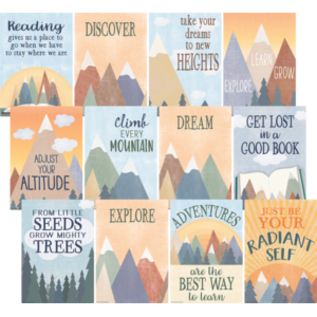 Teacher Created Resources Moving Mountains Small Poster Pack (9172)