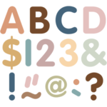 Teacher Created Resources Everyone is Welcome 2" Classic Letters Uppercase Pack (9213) [TCR9213A]