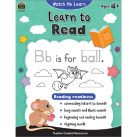 Teacher Created Resources Watch Me Learn: Learn to Read