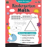 Teacher Created Resources Watch Me Learn: Kindergarten Math [TCR8396]