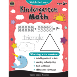 Teacher Created Resources Watch Me Learn: Kindergarten Math