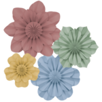 Teacher Created Resources Cottage Charm Paper Flowers [TCR8353]