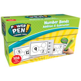 Teacher Created Resources Power Pen Learning Cards: Number Bonds - Addition & Subtraction
