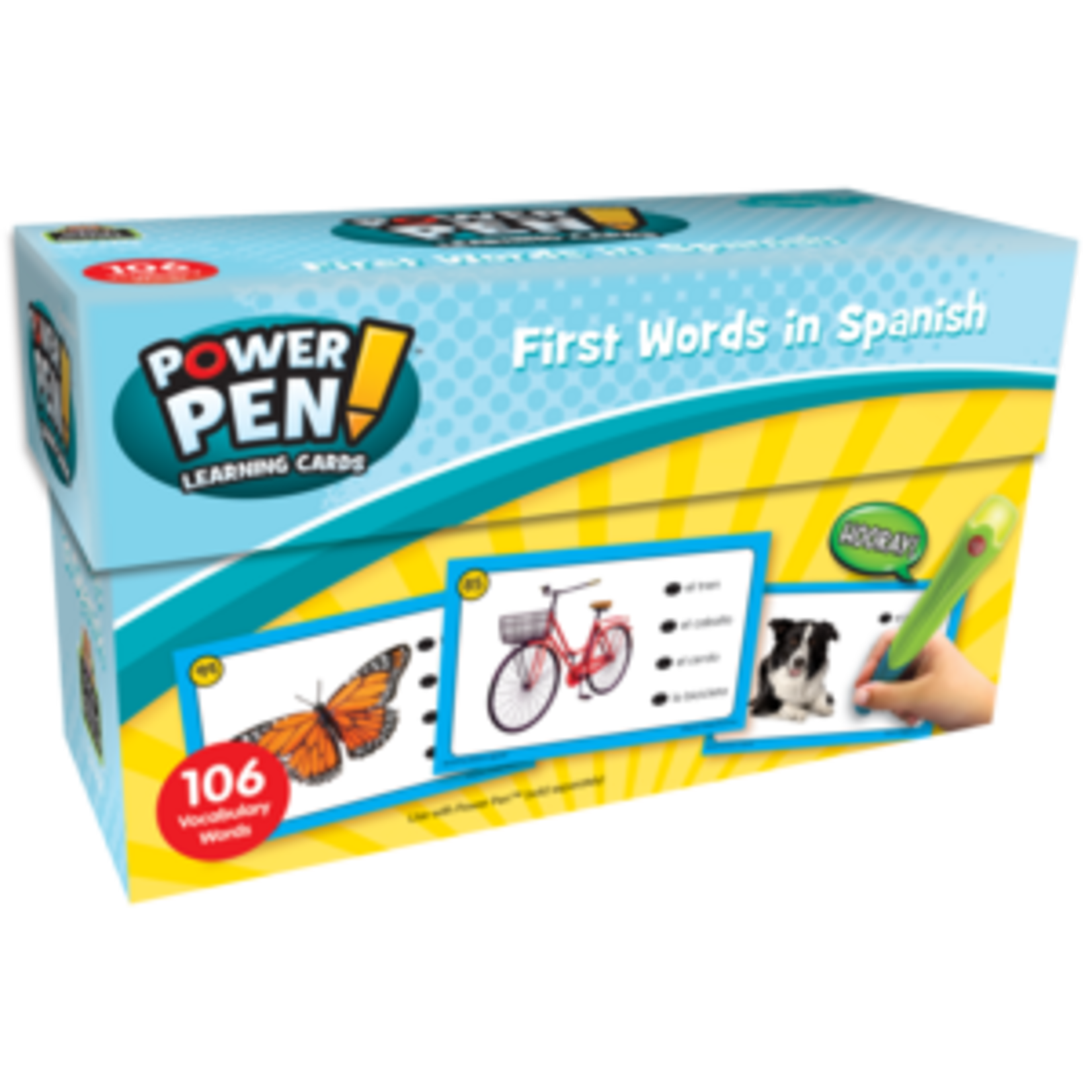 Teacher Created Resources Power Pen Learning Cards: First Words in Spanish [TCR6726]