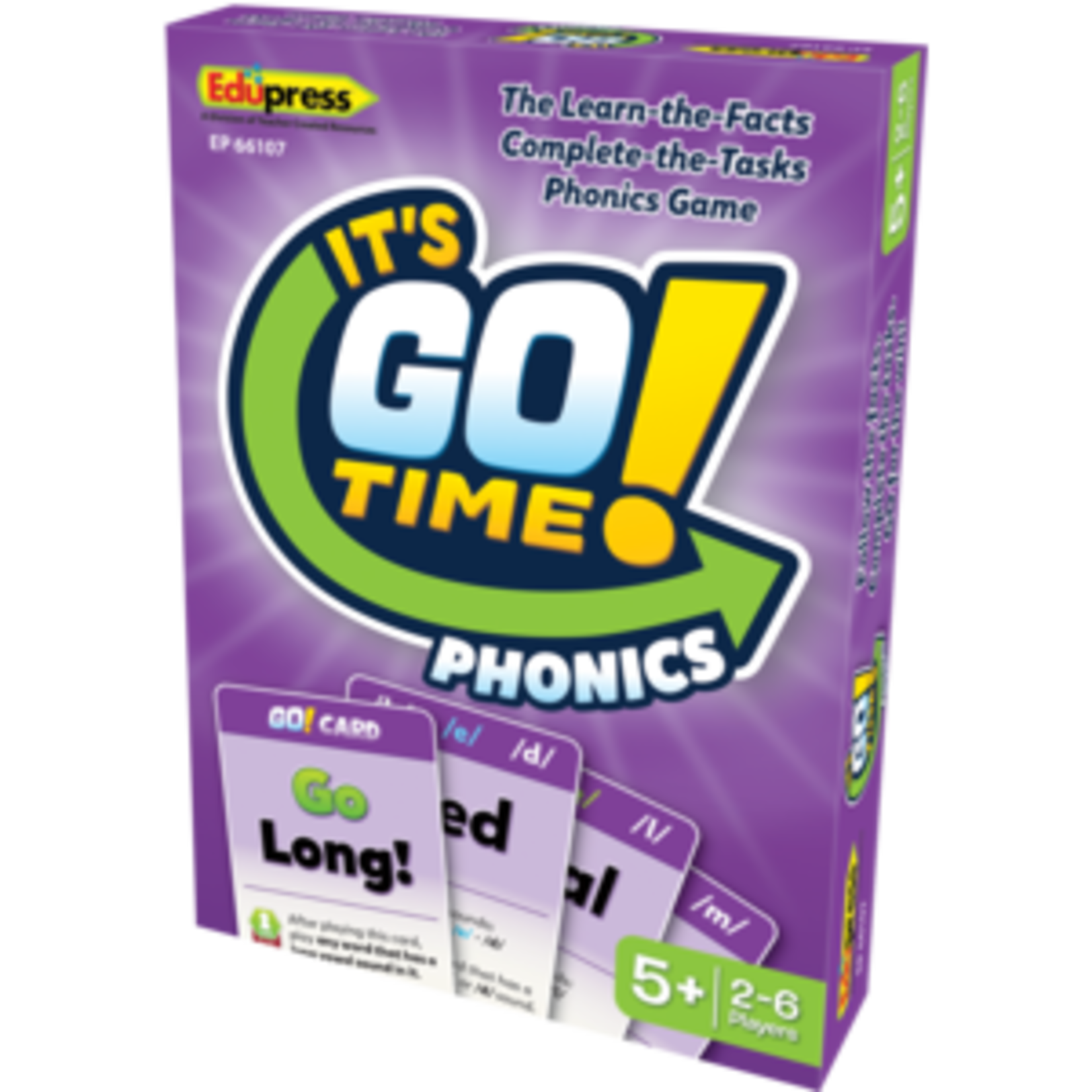 Teacher Created Resources Itâ€™s GO Time!: Phonics [TCR66107]
