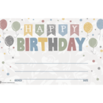 Teacher Created Resources Classroom Cottage Happy Birthday Awards [TCR7199]