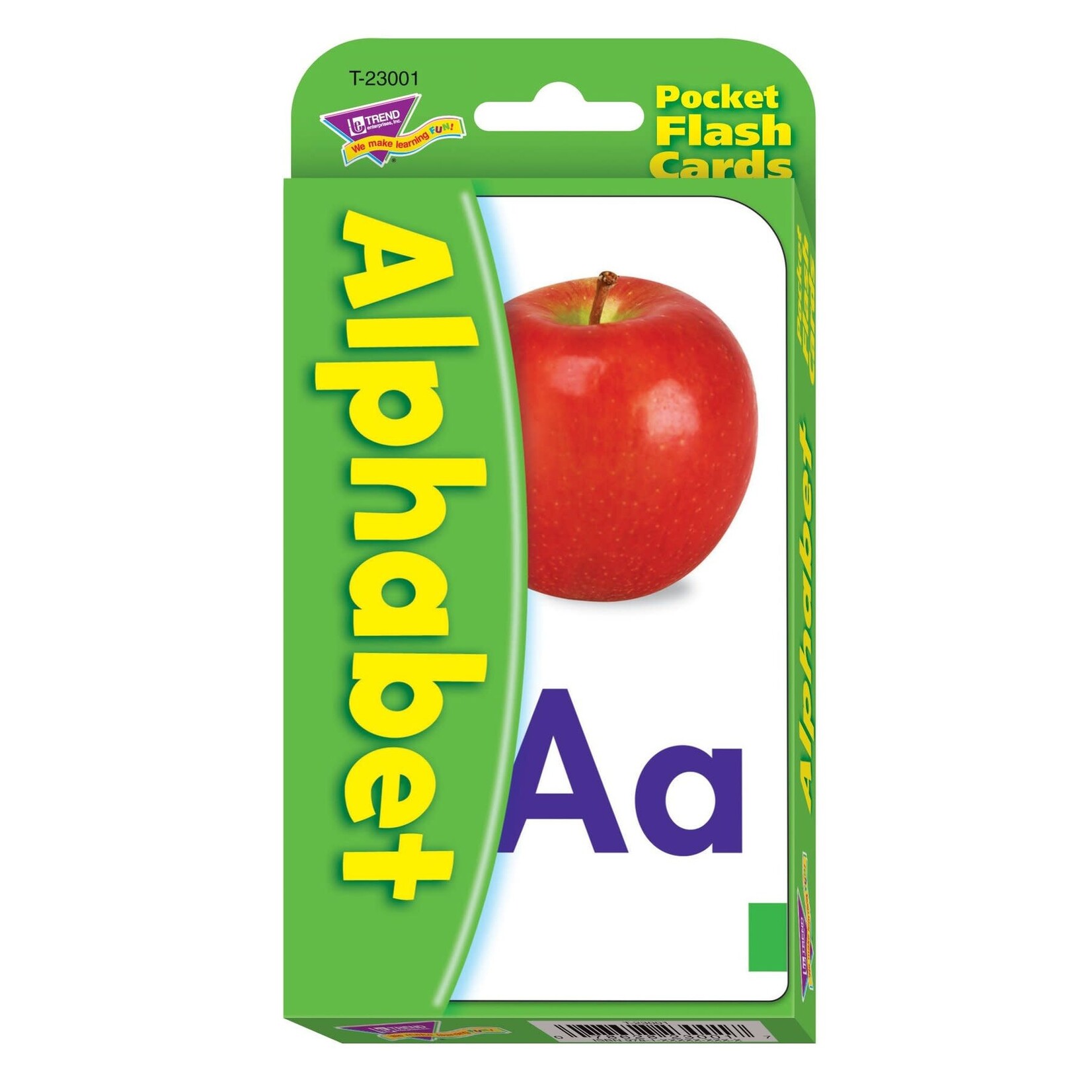Trend Enterprises Alphabet Pocket Flash Cards [T23001]