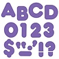Trend Enterprises Purple 4-Inch Casual Uppercase Ready Letters