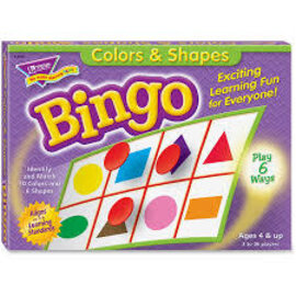 Trend Enterprises Colors & Shapes Bingo Game