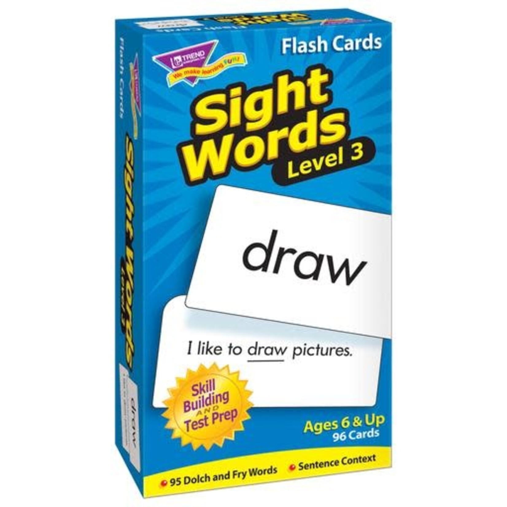Trend Enterprises Sight Words – Level 3 Skill Drill Flash Cards [T53019]