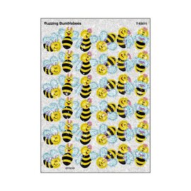 Trend Enterprises Buzzing Bumblebees Sparkle Stickers