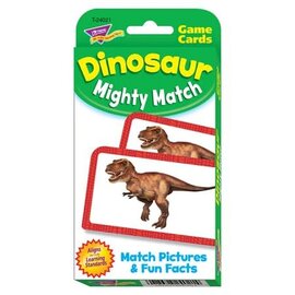 Trend Enterprises Dinosaur Mighty Match Challenge Cards