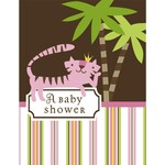HALLMARK Queen of the Jungle Invitations 8 Pack [1INV3583]
