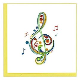 QUILLING CARDS, INC QUILLING CARD TREBLE CLEF
