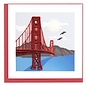 QUILLING CARDS, INC Quilled Golden Gate Bridge Greeting Card