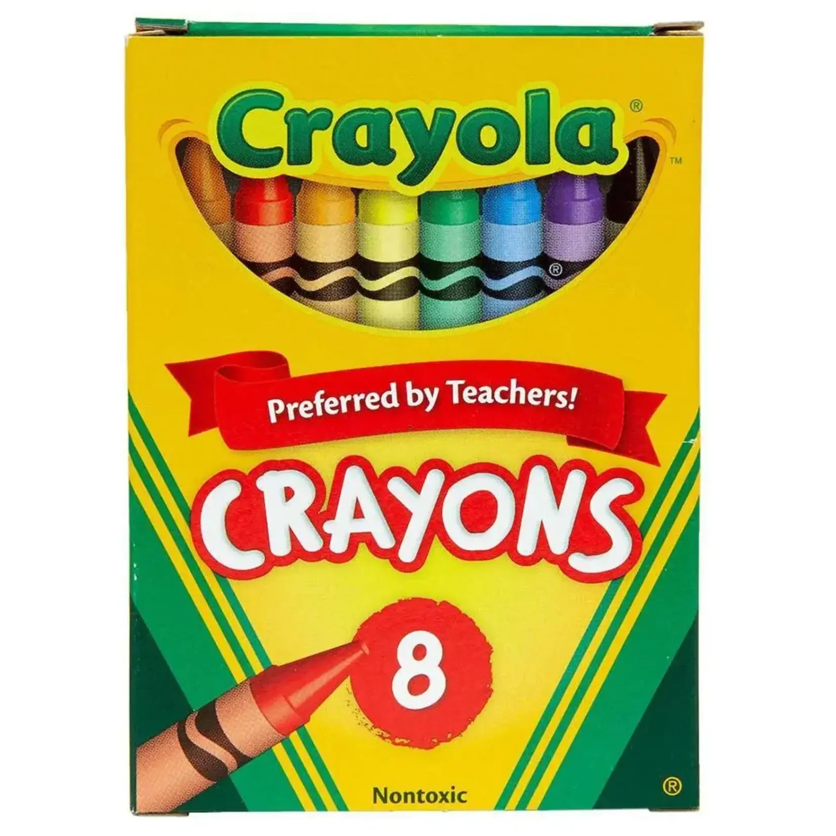 CRAYOLA CRAYON, TUCKBOX, 8CTN ASST [CYO520008]