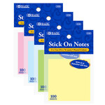 BAZIC BAZIC 100 Ct. 3 X 3 Stick On Note [5105]