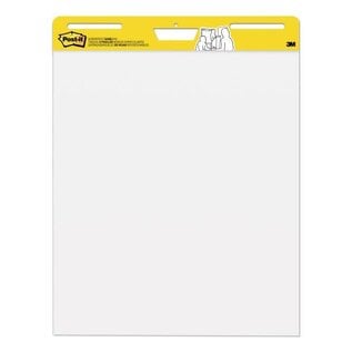 Post-it® Post-it Easel Pads Self Stick Easel Pads, 25 x 30, White, 30 Sheet Pad