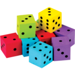 Teacher Created Resources Colorful Dice 20-Pack [TCR20808]