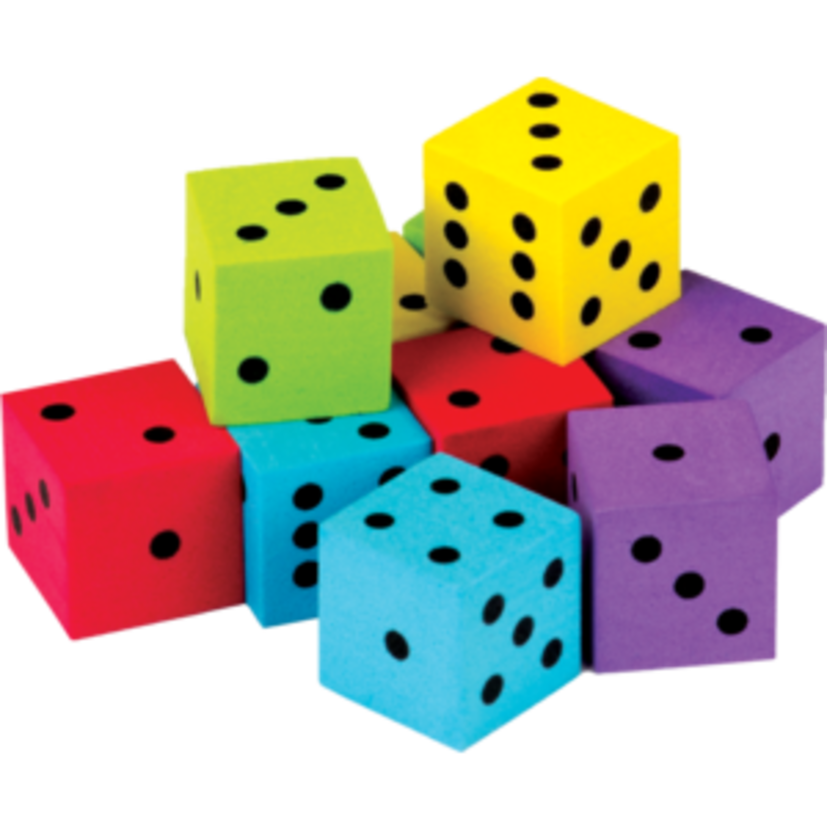 Teacher Created Resources Colorful Dice 20-Pack [TCR20808]