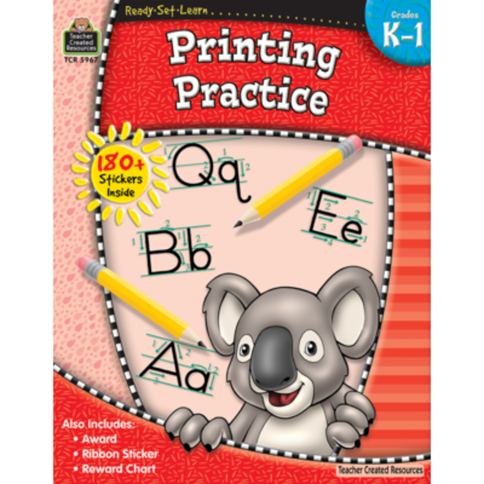 Teacher Created Resources Ready-Set-Learn: Printing Practice Grd K-1 [TCR5967]