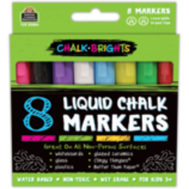 Teacher Created Resources Chalk Brights Liquid Chalk Markers