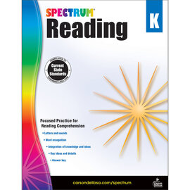 Carson-Dellosa Publishing Group Spectrum Reading Book GRADE K