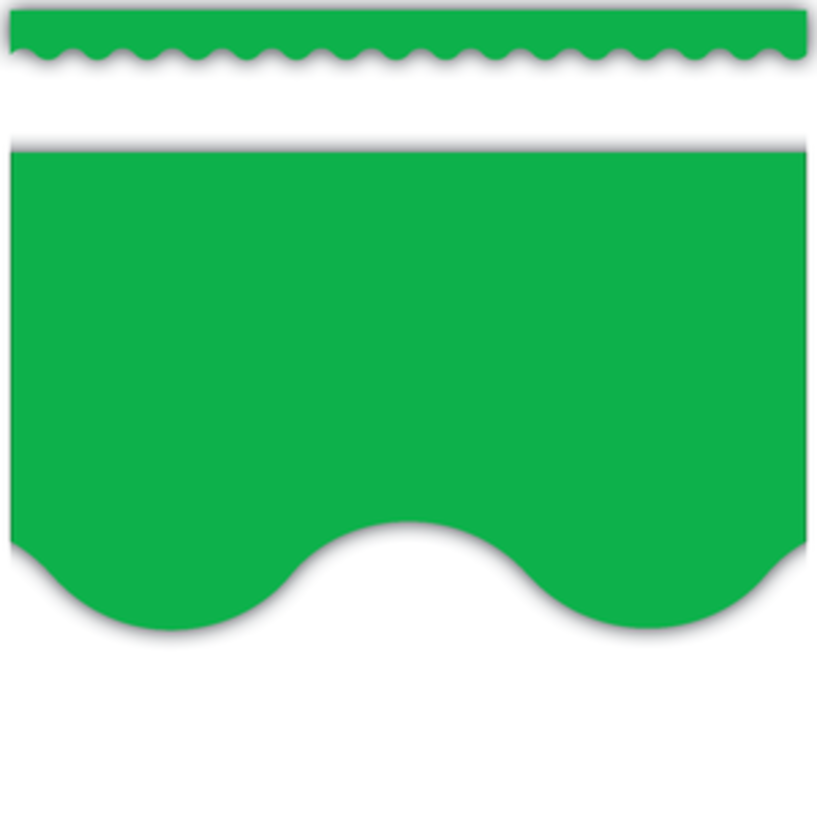 Teacher Created Resources Green Scalloped Border Trim [TCR4607]