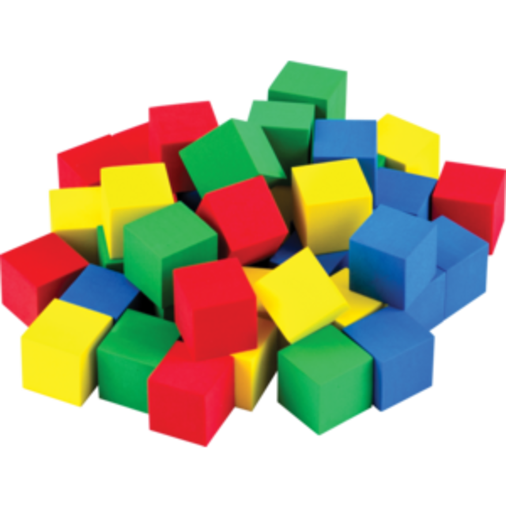 Teacher Created Resources STEM Basics: Multicolor 3/4" Foam Cubes - 40 Count [TCR20938]