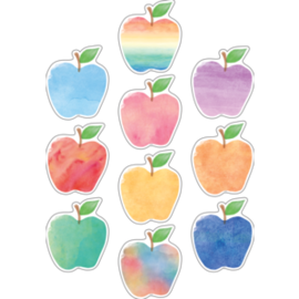Teacher Created Resources Watercolor Apples Accents
