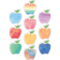 Teacher Created Resources Watercolor Apples Accents