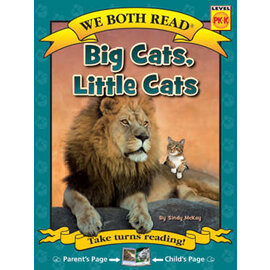 Treasure Bay We Both Read: Big Cats, Little Cats [Level PK-K]