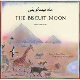 MANTRA LINGUA The Biscuit Moon by  Jesús Zatón in  Farsi & English