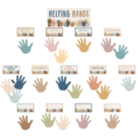 Teacher Created Resources Everyone is Welcome Helping Hands Mini Bulletin Board