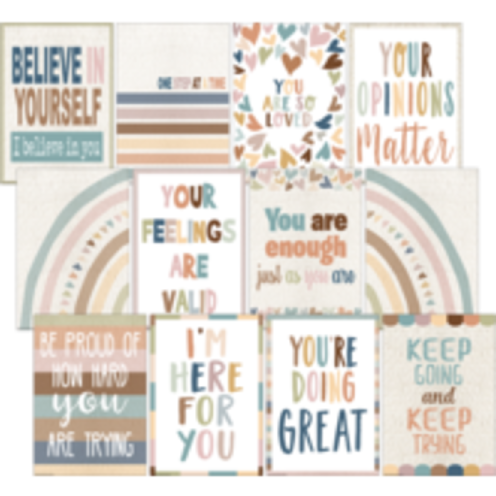 Teacher Created Resources Everyone is Welcome Small Poster Pack [TCR7146]