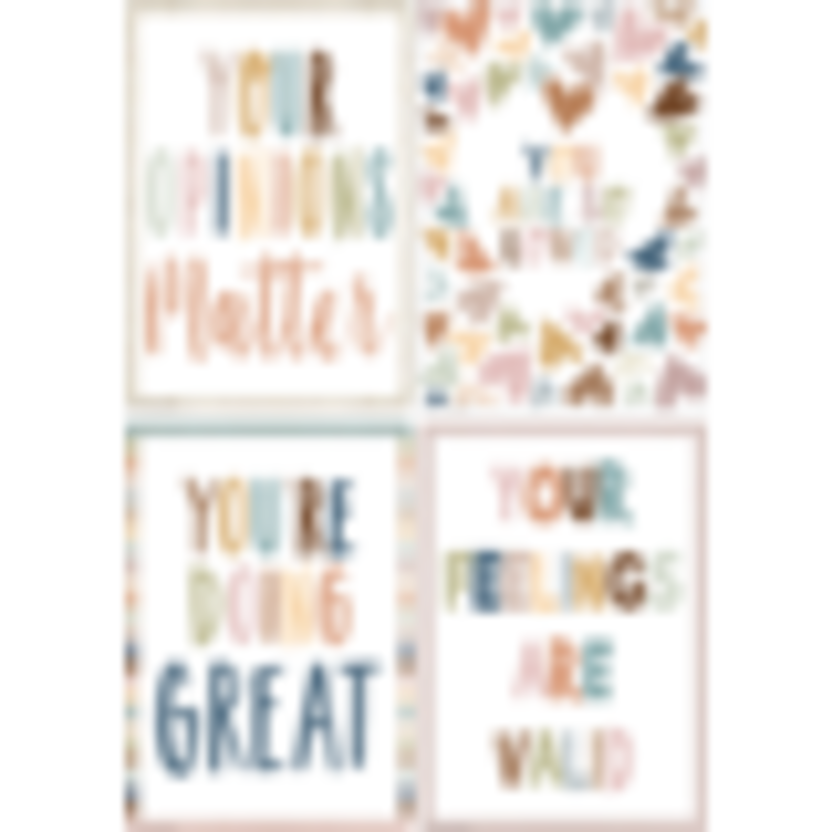 Teacher Created Resources Everyone is Welcome Small Poster Pack [TCR7146]