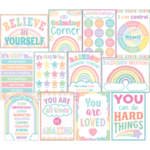 Teacher Created Resources Pastel Pop Calming Strategies Small Poster Pack [TCR8439]