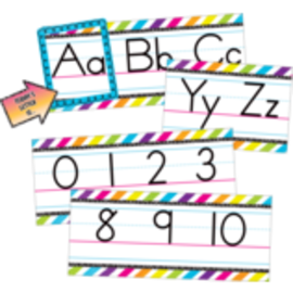 Teacher Created Resources Brights 4Ever Alphabet Line Bulletin Board