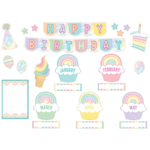 Teacher Created Resources Pastel Pop Happy Birthday Mini Bulletin Board [TCR8415]