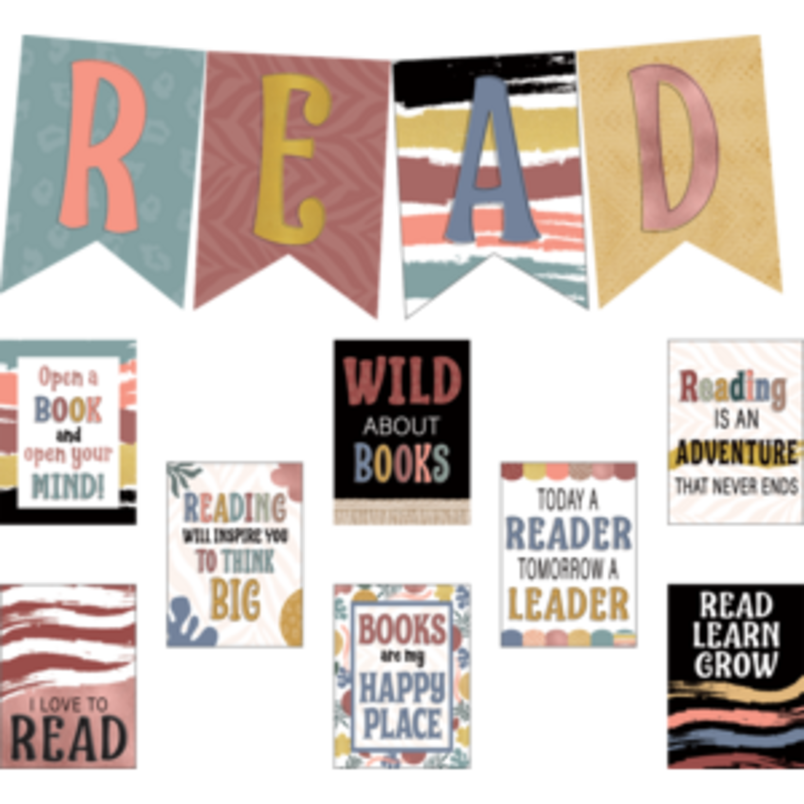 Teacher Created Resources Wonderfully Wild Read Bulletin Board [TCR6678]