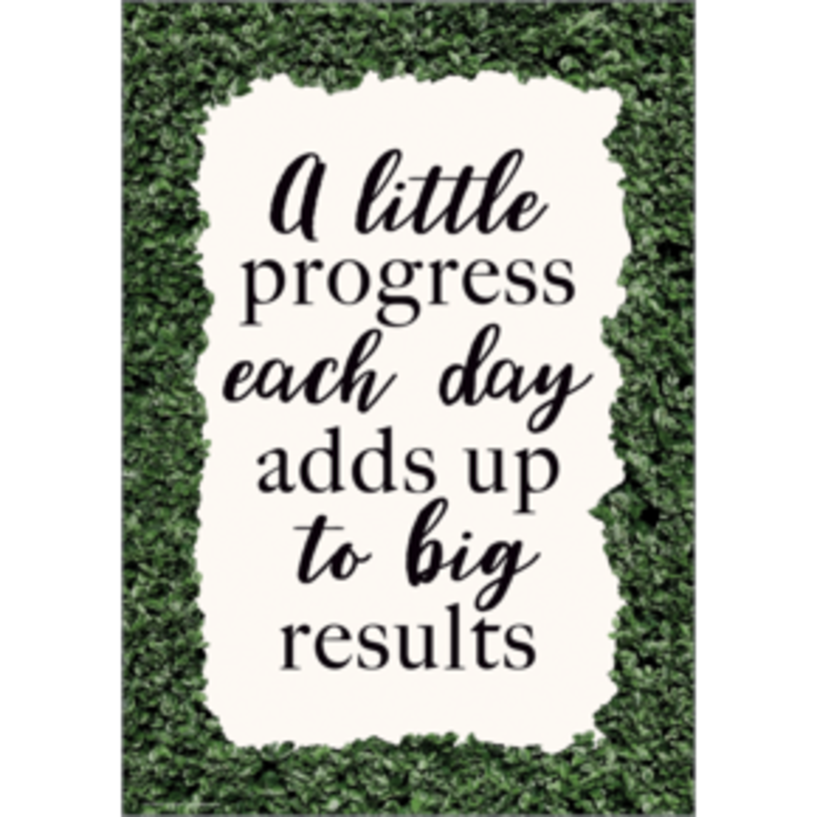 Teacher Created Resources A Little Progress Each Day Adds Up to Big Results Positive Poster [TCR7994]