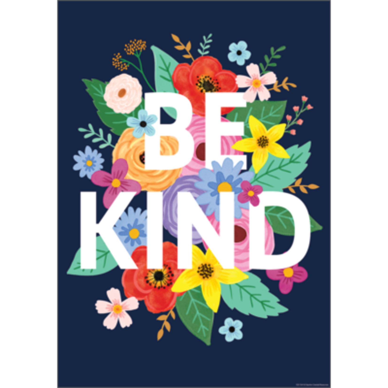 Teacher Created Resources Wildflowers Be Kind Positive Poster [TCR7541]