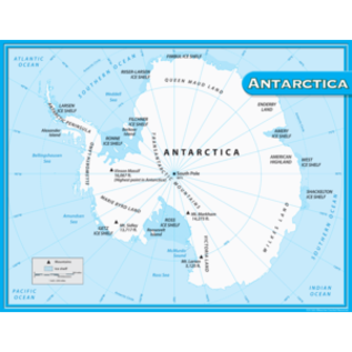 Teacher Created Resources Antarctica Map Chart