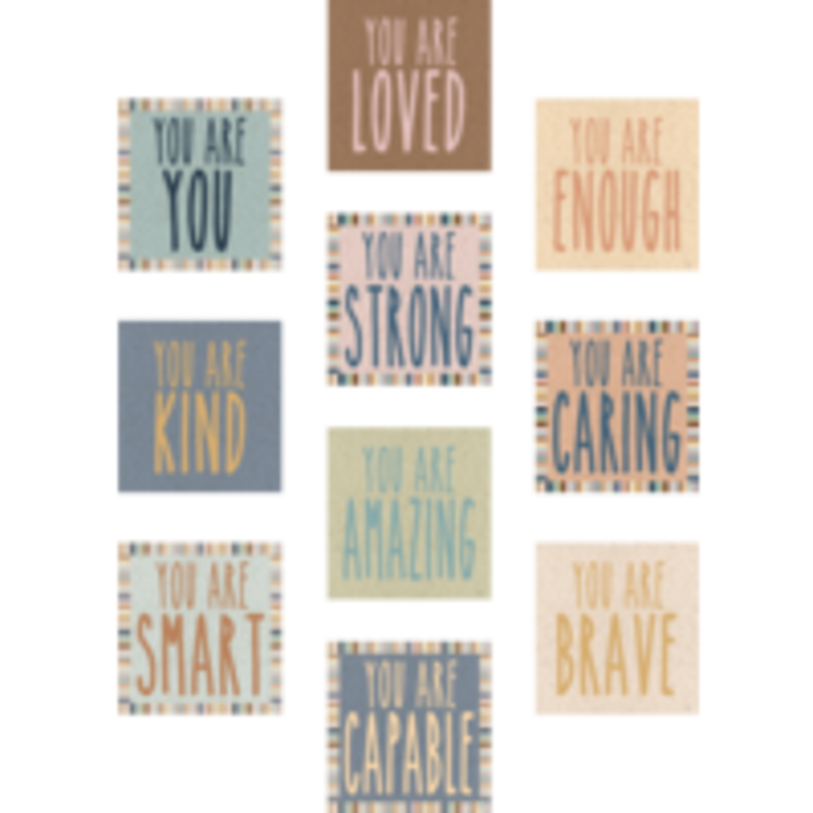 Teacher Created Resources Everyone is Welcome Positive Affirmations Accents [TCR7133]